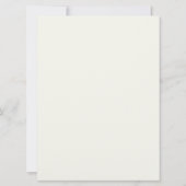 Attrayant Faire-part de mariage Floral Mauve (Dos)