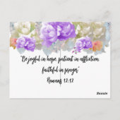 Attributen van God van A tot Zed Briefkaart (Achterkant)