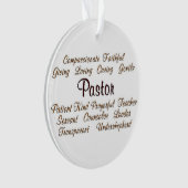 Attributs du pasteur (devant)