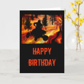 ATV aan de kant van de hel Kaart (Gele Bloem)