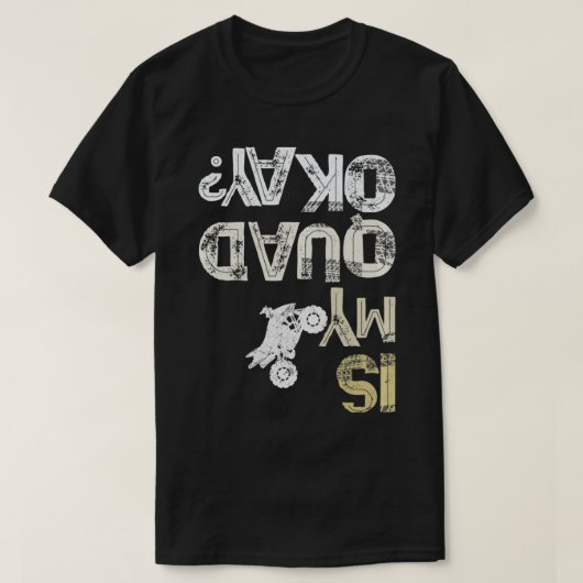 ATV-bandraadriver UTV Ride IS MIJN T-shirt (Design voorkant)