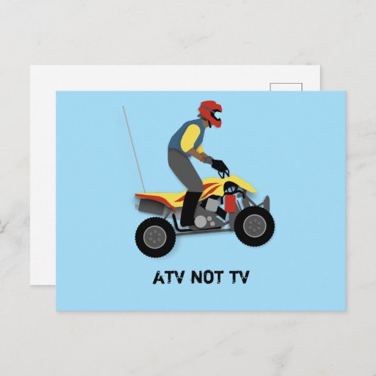 ATV BRIEFKAART (Voorkant / Achterkant)