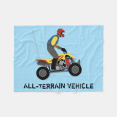 ATV FLEECE DEKEN (Voorkant (Horizontaal))