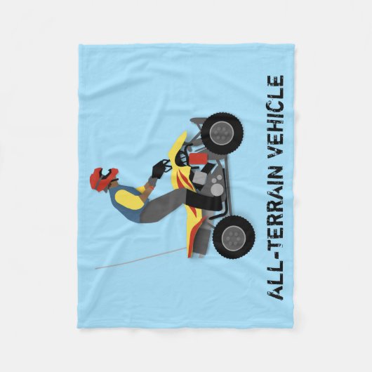 ATV FLEECE DEKEN (Voorkant)