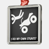 ATV Mijn eigen stunts Metalen Ornament (Links)