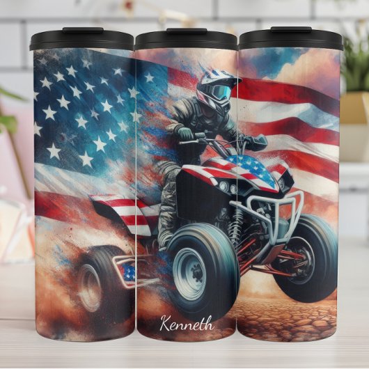 ATV Patriot: Amerikaanse Off-Road Overwinning Thermosbeker