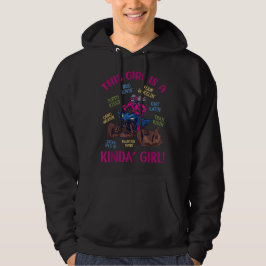 ATV Quad Biking Gezegde Four Wheeler Girls Funny U Hoodie