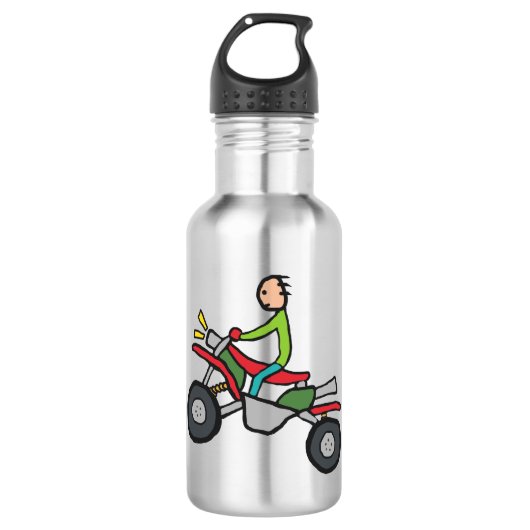 ATV Quad Biking Waterfles (Voorkant)