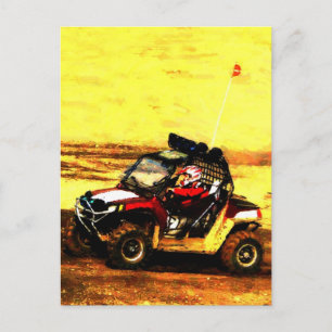 ATV Rider - All Terrain Extreme Motorsports Briefkaart