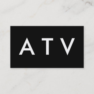 ATV VISITEKAARTJE