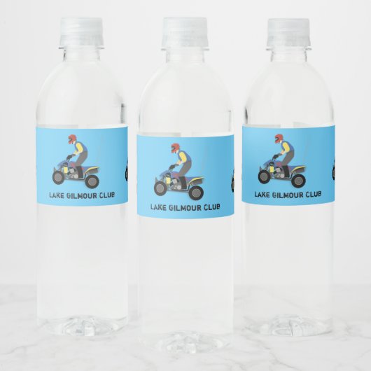 ATV WATERFLES ETIKET (Flessen)