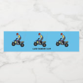 ATV WATERFLES ETIKET (Enkel label)