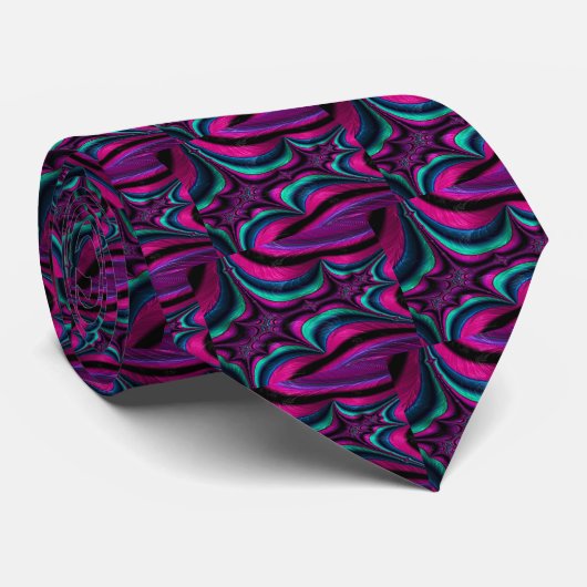 atvermoeid arsenaal fractal stropdas (Opgerold)