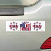 ATV's USA Bumpersticker (Op auto)