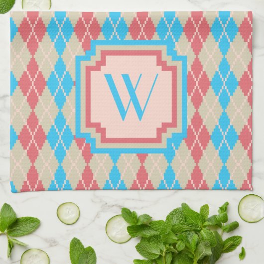 Au Beach Jacquard Serviette de cuisine (Plié)