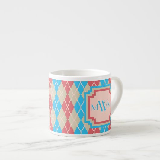 Au Beach Jacquard Spécialité Mug (Devant droit)