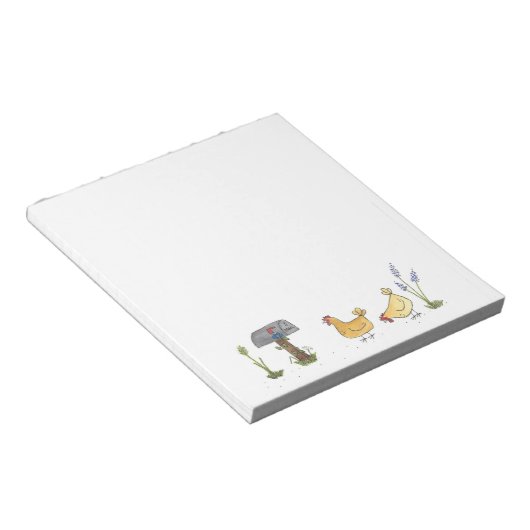 Au Bloc-Notes De Boîte Aux Lettres (Incliné)