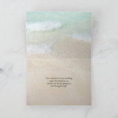 Au bord de la mer Étoile de mer Mariage Merci beau (Intérieur)