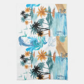 Au Bord De La Mer Serviette De Cuisine (Vertical)