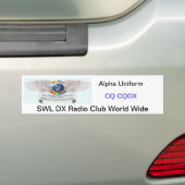 AU-BUMPER BUMPERSTICKER (Op auto)