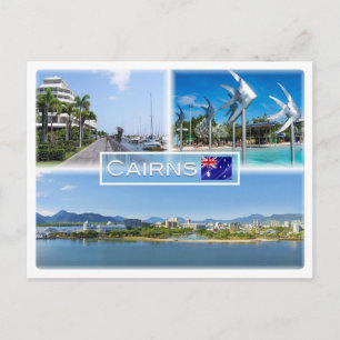 AU Cairns - The Pier - Esplanade Lagoon Fish - Briefkaart