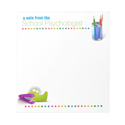 Au carnet de notes du psychologue de l'école de bu (Devant)