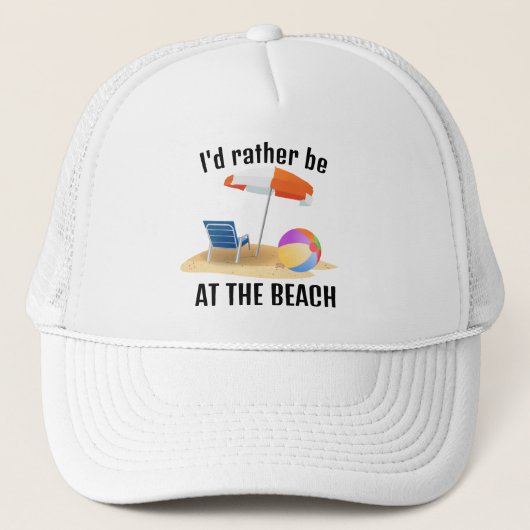 Au Casquette Beach Design (Devant)