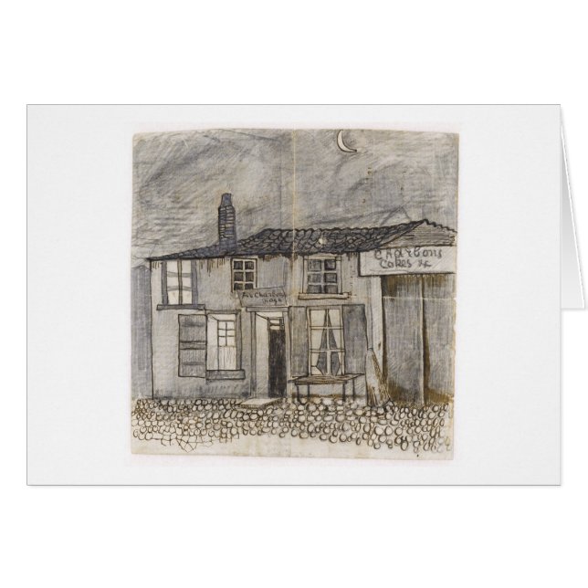 Au Charbonnage Café, Vincent van Gogh (Voorkant Horizontaal)