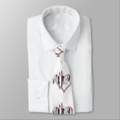 Au coeur être la vraie Cravate (Attaché)