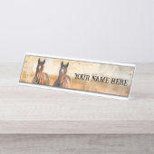 Au comptoir des Chevaux sauvages ou à la plaque de (Devant)