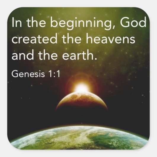 Au début des autocollants (Devant)