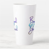 Au-delà de la bienheureuse Gratitude Latte Mug (Devant)