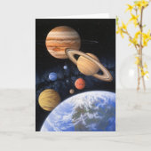 Au delà de la carte à la maison de planète (Fleur jaune)