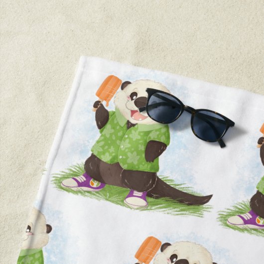 Au delà de la serviette de plage coeliaque (En situation)