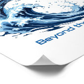 Au-delà de l'horizon - Poster robotique pour dauph (Coin)