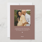 Au-delà des Cartes photos d'action de grâces (Dos)