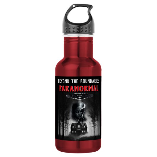 Au-delà des limites Bouteille d'eau Paranormal V2 (Devant)