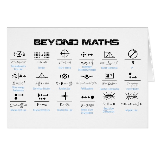Au-delà des mathématiques (Devant horizontal)