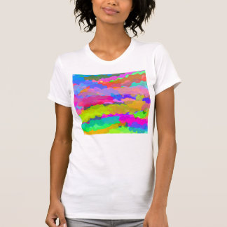 Au-Delà Du T-shirt Arc-En-Ciel
