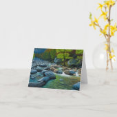 Au-dessous de la carte vernale d'automnes (Fleur jaune)