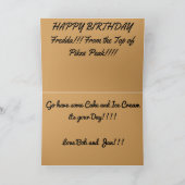 Au dessus de la carte de voeux maximale de (Intérieur)