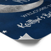 Au-Dessus De La Lune | AFFICHE DE BIENVENUE BABY S (Coin)