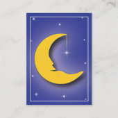 Au-dessus de la lune | Bébé Apportez une carte de  (Dos)