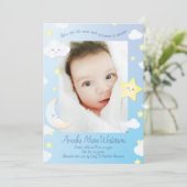 Au-dessus de la lune et des étoiles Faire-part de  (Debout devant)