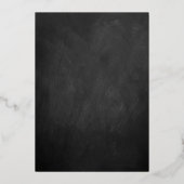 Au-Dessus De La Lune | Invitation de Baby shower r (Verso)