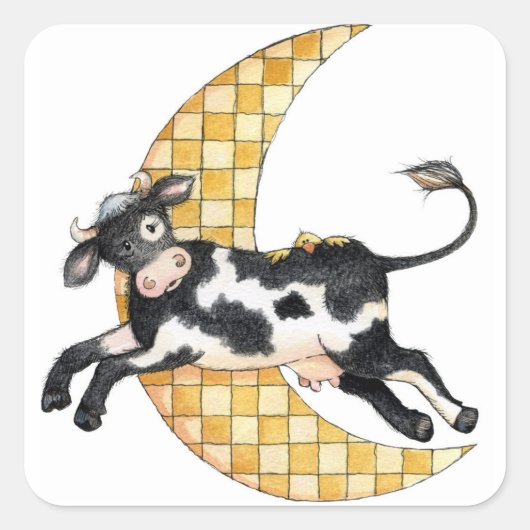 Au-dessus de la lune - Stickers (Devant)