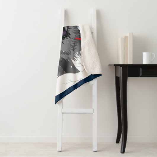 AU-DESSUS DE LA RIVIÈRE couverture Sherpa Chow Bla (En situation)