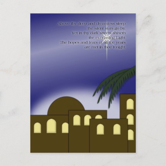 "Au-dessus de ta profondeur..." Carte postale (Devant)