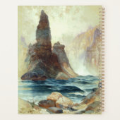 Au-dessus de Tower Falls, Moran, 1872 (Dos)