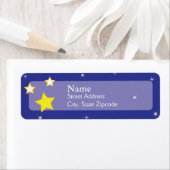 Au-dessus des étoiles de la lune | Étiquette d'adr (En situation)